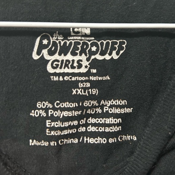 Power Puff Girls Jr. women’s oversized Crochet Knit Graphic Top - Picture 4 of 10